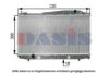 AKS DASIS 96278702 Radiator, engine cooling